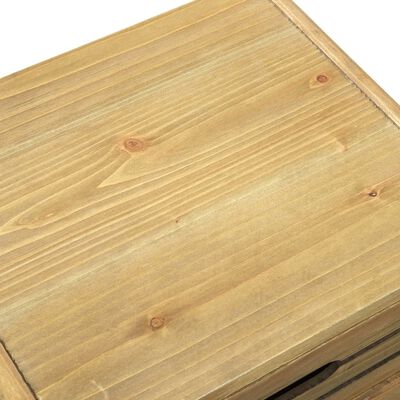 vidaXL Příborník s 5 zásuvkami hnědý 37 x 30 x 97,5 cm dřevo
