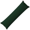 vidaXL Pol&scaron;t&aacute;ř s pol&scaron;t&aacute;řem HOUTEN Tmavě zelen&aacute; 40 x 145 cm Fale&scaron;n&yacute; len
