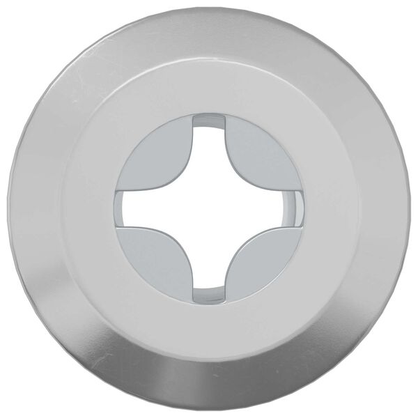 vidaXL Zaji&scaron;ťovac&iacute; matice 2 pcs Niklov&aacute; M6 x 15 mm Ocel