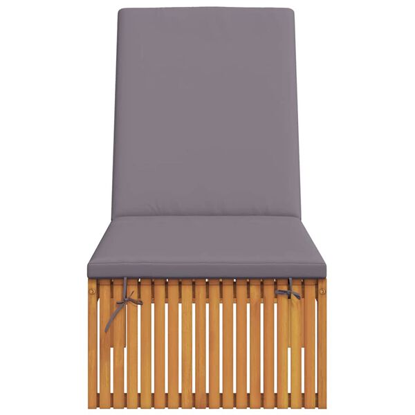 vidaXL Slunečn&iacute;k Př&iacute;rodn&iacute; olej 200 x 55 x 94 cm Masivn&iacute; ak&aacute;ciov&eacute; dřevo