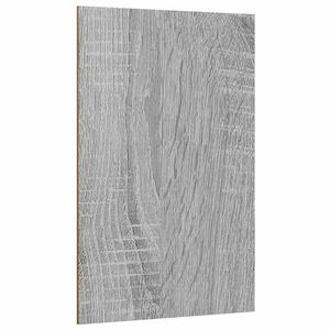 vidaXL Dekoračn&iacute; panely 12 ks &Scaron;ed&yacute; Sonoma 40 x 60 x 0,27 cm