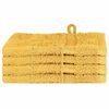 vidaXL Uter&aacute;k pro hosty SOLUND 4 ks Zlat&aacute; 15 x 21 cm 550 gsm