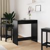 vidaXL Barov&yacute; stůl Čern&yacute; dub 102 x 50 x 103,5 cm kompozitn&iacute; dřevo