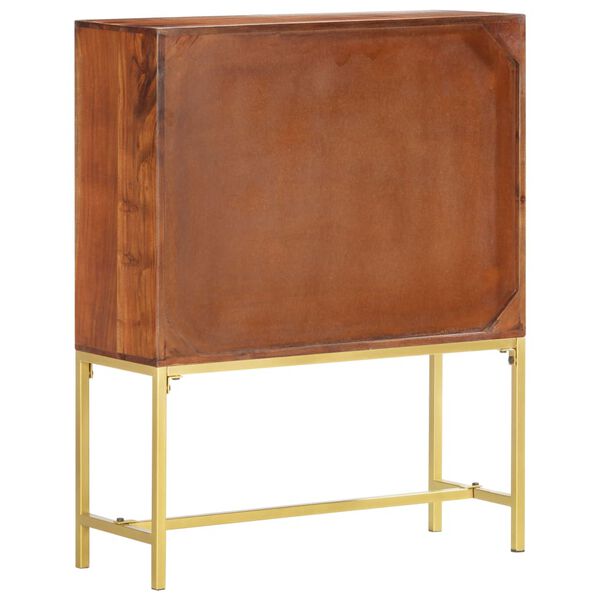 vidaXL Komoda 80 x 30 x 100 cm masivní akáciové dřevo