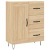 vidaXL Skř&iacute;ň highboard dub sonoma 69,5 x 34 x 180 cm kompozitn&iacute; dřevo