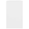 vidaXL Příborník bílý 120 x 41 x 75 cm dřevotříska