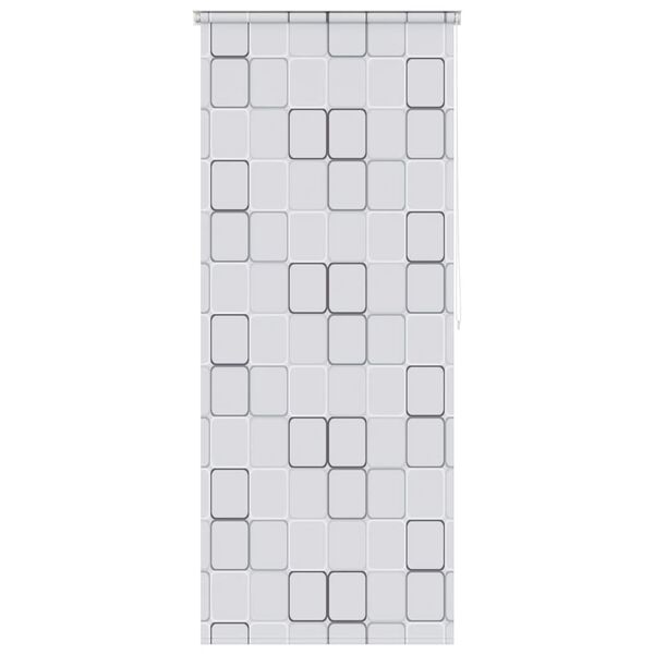 vidaXL Sprchov&aacute; roleta 80 x 240 cm čtvercov&yacute; vzor