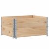 vidaXL Paletov&eacute; n&aacute;stavce 2 ks 80 x 60 cm masivn&iacute; borov&eacute; dřevo