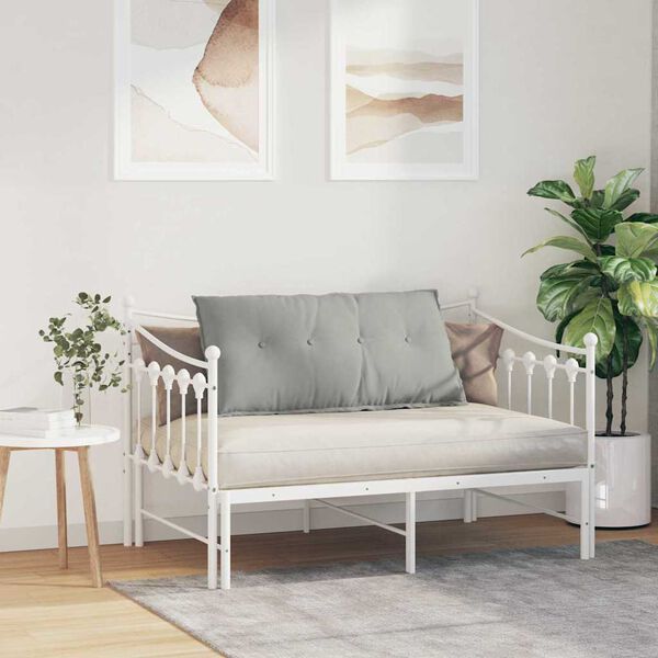 vidaXL Pol&scaron;t&aacute;ř na z&aacute;da Světle &scaron;ed&aacute; 100 x 50 cm Mikrovl&aacute;kno