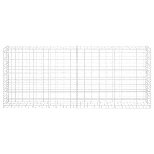 vidaXL Gabionový koš pozinkovaná ocel 85 x 30 x 200 cm