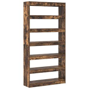 vidaXL Knihovna 6 &uacute;rovn&iacute; 100 x 30 x 198 cm Kompozitn&iacute; dřevo