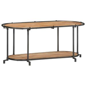 vidaXL TV stolek 100 x 42 x 40 cm masivn&iacute; ak&aacute;ciov&eacute; dřevo