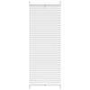 vidaXL Plisovan&aacute; roleta 40 x 125 cm, b&iacute;l&aacute;, skl&aacute;dan&aacute;