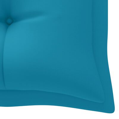 vidaXL Poduška pro závěsné houpací křeslo světle modrá 180 cm textil