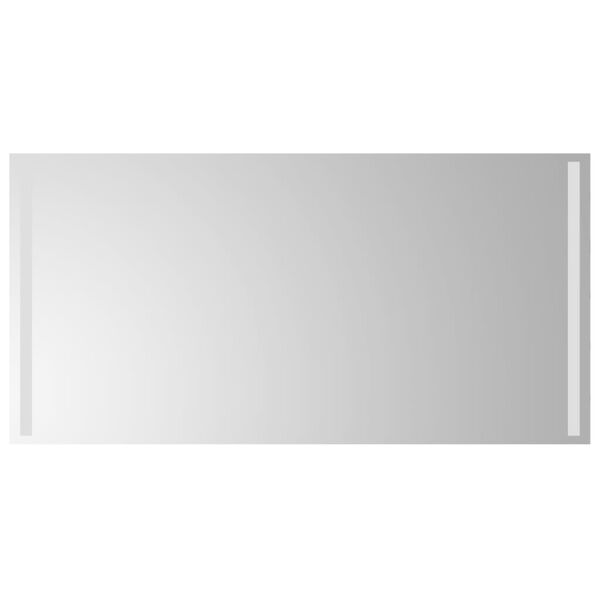 vidaXL Koupelnov&eacute; zrcadlo s LED osvětlen&iacute;m 60x100 cm
