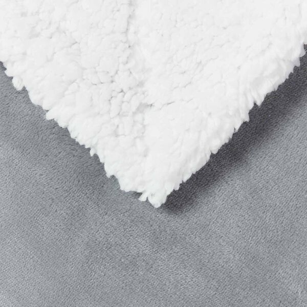 vidaXL Plažov&aacute; deka &Scaron;ed&aacute; 220 x 240 cm Fleece