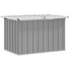 vidaXL Zahradn&iacute; &uacute;ložn&yacute; box &scaron;ed&yacute; 109 x 67 x 65 cm