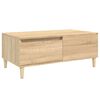 vidaXL Konferenčn&iacute; stolek dub sonoma 90x50x36,5 cm kompozitn&iacute; dřevo