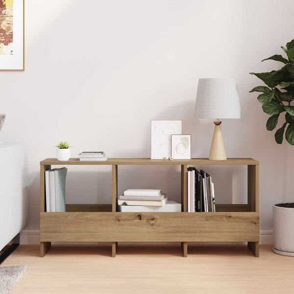 vidaXL Reg&aacute;l na časopisy Artisanov&yacute; dub 102 x 30 x 45 cm