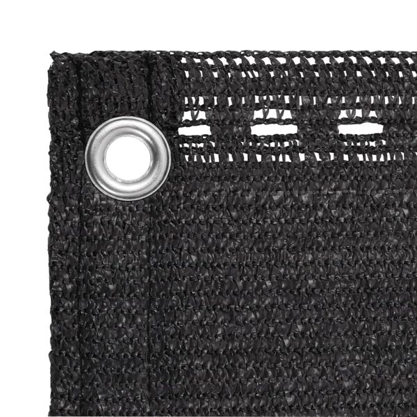 vidaXL Balkonová zástěna antracitová 120 x 400 cm HDPE