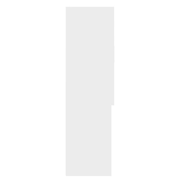 vidaXL Skříňka nad pračku bílá 70,5 x 25,5 x 90 cm