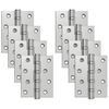 vidaXL Z&aacute;věs 8 ks 100 x 78 x 13 mm Stř&iacute;brn&aacute; Ocel