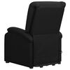 vidaXL Zvedac&iacute; křeslo čern&eacute; uměl&aacute; kůže