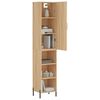vidaXL Skř&iacute;ň highboard dub sonoma 34,5 x 34 x 180 cm kompozitn&iacute; dřevo
