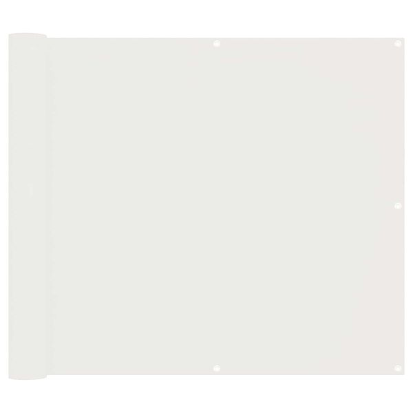 vidaXL Balkonov&aacute; clona PU potažen&yacute; oxford alu