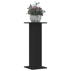 vidaXL Stojany na rostliny 2 ks čern&eacute; 30 x 30 x 80 cm kompozitn&iacute; dřevo