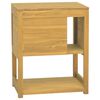 vidaXL Koupelnov&aacute; skř&iacute;ňka 60 x 40 x 75 cm masivn&iacute; teakov&eacute; dřevo