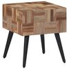 vidaXL Odkl&aacute;dac&iacute; stolek 40 x 40 x 45 cm masivn&iacute; recyklovan&yacute; teak