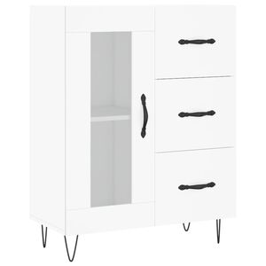 vidaXL Př&iacute;born&iacute;k b&iacute;l&yacute; 69,5 x 34 x 90 cm kompozitn&iacute; dřevo