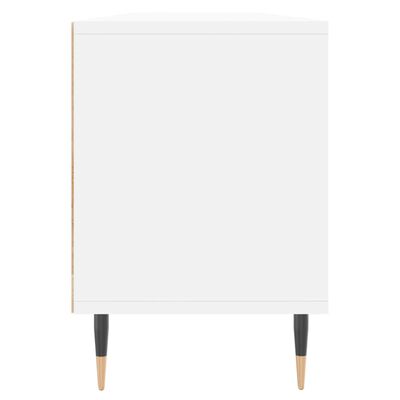 vidaXL TV skříňka bílá 150 x 30 x 44,5 cm kompozitní dřevo