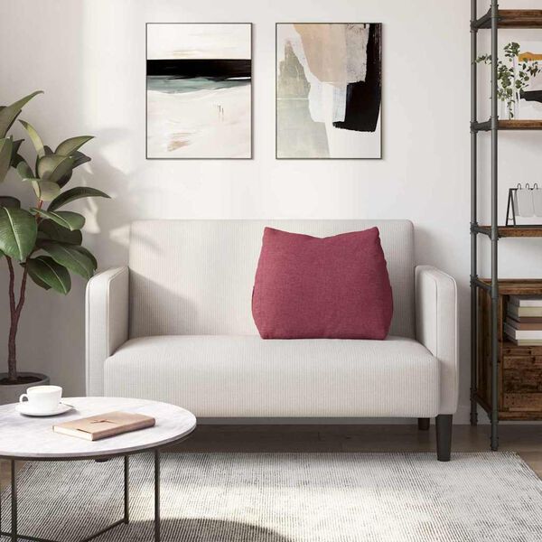 vidaXL Pol&scaron;t&aacute;ř na z&aacute;da V&iacute;no Červen&eacute; 60 x 20 x 50 cm textil