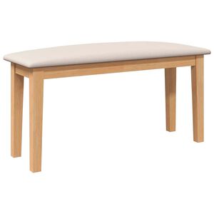vidaXL Lavice 90 cm z masivn&iacute;ho dřeva a gumy