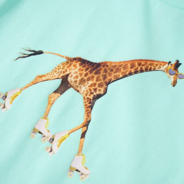 Dětsk&eacute; tričko světle akvamar&iacute;nov&eacute; 140