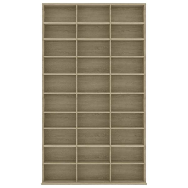 vidaXL CD skř&iacute;ňka sonoma dub 102 x 23 x 177,5 cm kompozitn&iacute; dřevo