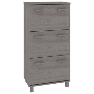 vidaXL Botn&iacute;k HAMAR světle &scaron;ed&yacute; 59,5 x 35 x 117 cm masivn&iacute; borovice