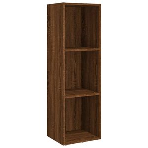 vidaXL Knihovna / TV skř&iacute;ňka hněd&yacute; dub 36x30x114 cm kompozitn&iacute; dřevo