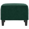 vidaXL Podnožka tmavě zelen&aacute; 60 x 50 x 41 cm samet