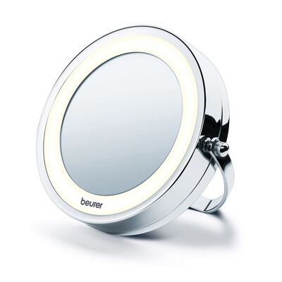 Beurer osvětlené kosmetické zrcátko BS59 stříbrné 584.10