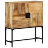 vidaXL Př&iacute;born&iacute;k 80 x 30 x 95 cm masivn&iacute; hrub&eacute; mangovn&iacute;kov&eacute; dřevo