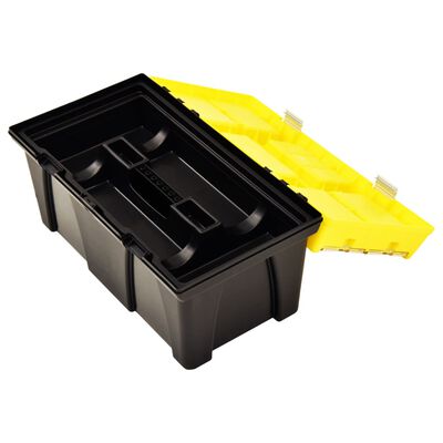 vidaXL Box na nářadí plast 595 x 337 x 316 mm žlutý