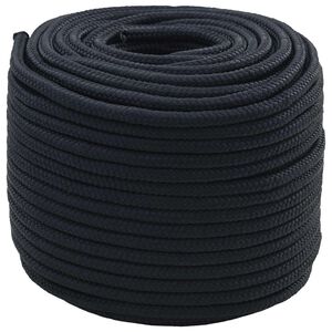 vidaXL V&iacute;ce&uacute;čelov&eacute; užitkov&eacute; lano 12 mm 25 m Kr&aacute;lovsk&aacute; modr&aacute; Polyester