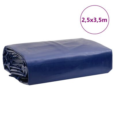 vidaXL Plachta modrá 2,5 x 3,5 m 650 g/m²