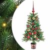 vidaXL V&aacute;nočn&iacute; stromeček s 150 LED diodami s stojanem Zelen&aacute; 90 cm PE