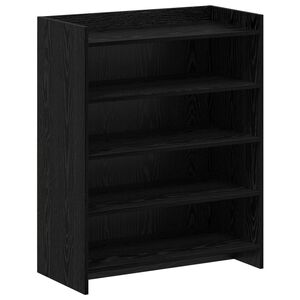 vidaXL Skř&iacute;ň na obuv Čern&yacute; dub 73,5 x 36 x 92 cm Kompozitn&iacute; dřevo