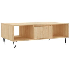 vidaXL Konferenčn&iacute; stolek dub sonoma 104 x 60 x 35 cm kompozitn&iacute; dřevo