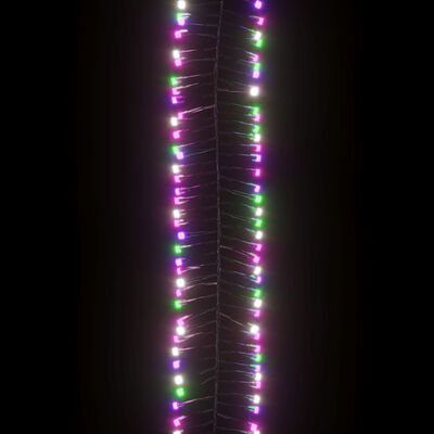 vidaXL Světelný LED řetěz trs s 1 000 LED pastelový barevný 11 m PVC